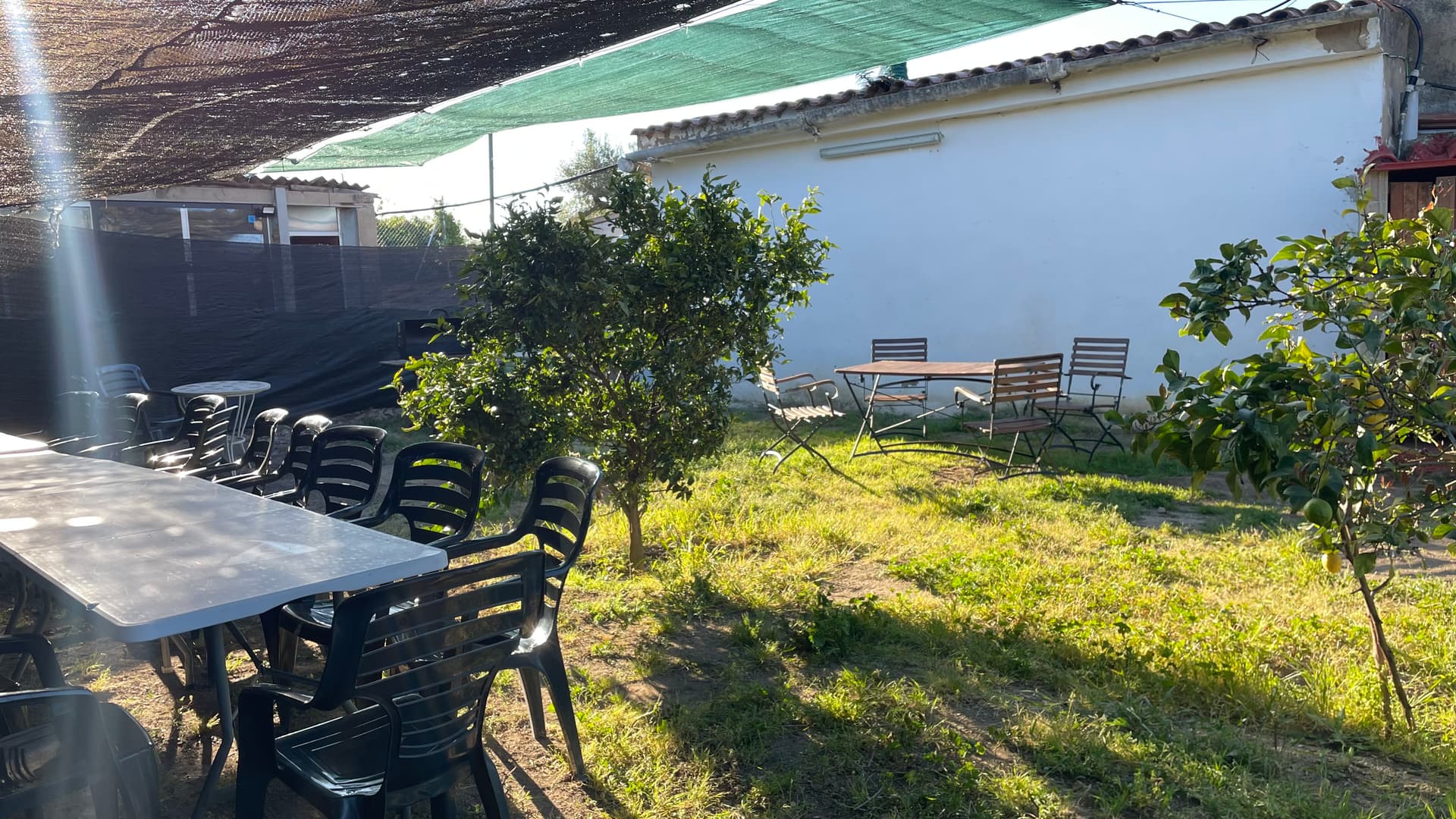 Terreno privado con barbacoa y piscina en Reus